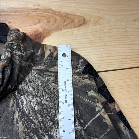 Gander Mountain Jacket Mens XXL Guide Series Mossy Oak Camo Pullover Hunting - Picture 9 of 13